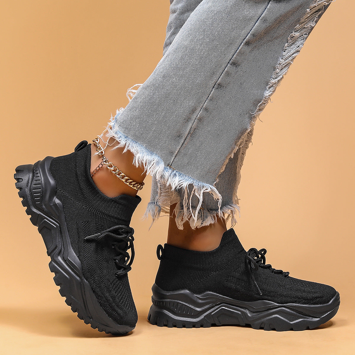 Céliane - Sneakers Ortopediche Traspiranti con Suola Bianca per un Comfort Ottimale durante Lunghe Passeggiate e Viaggi in Città