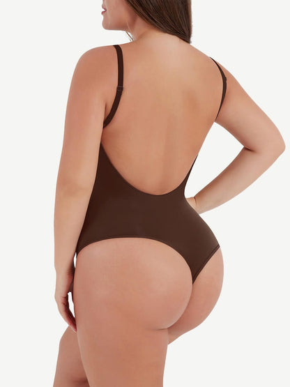 Body modellante con spalline a spaghetti – Seamless Shapewear per donne in elegante vestibilità