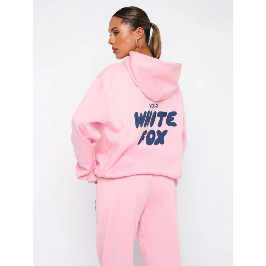 Félicie - Set di tute sportive casual per donne | Felpa con cappuccio & Pantaloni da jogging | Morbido rivestimento in fleece