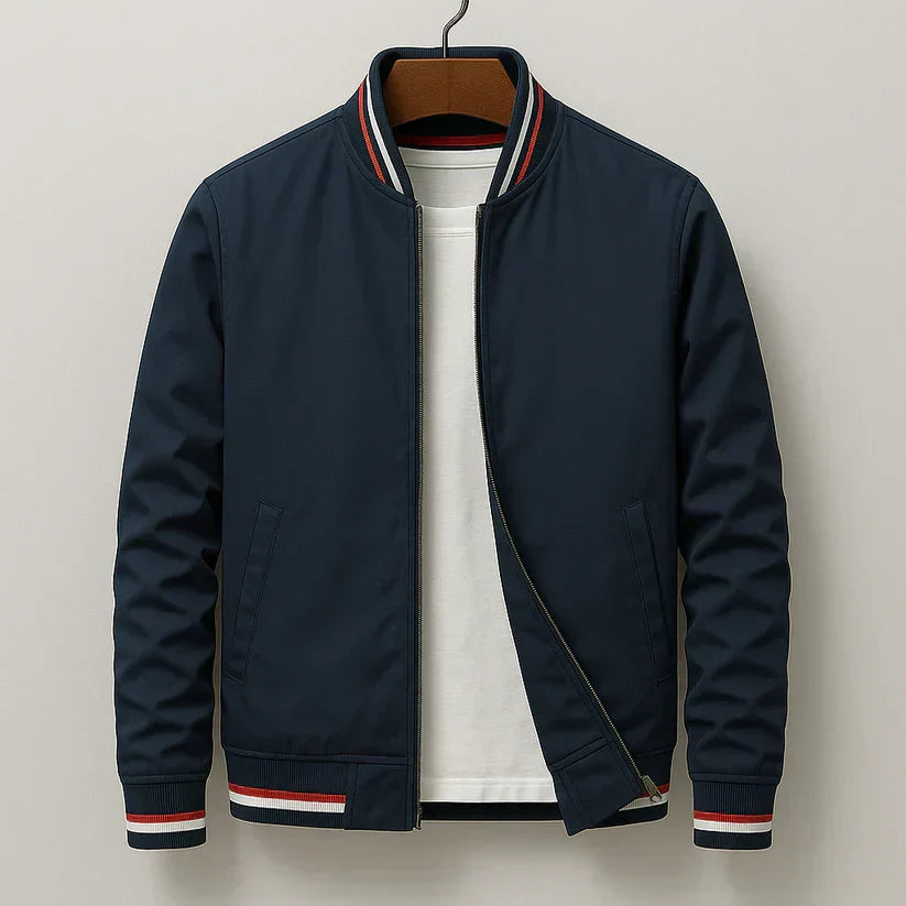 Marceau - Giacca sportiva primavera per uomo | Bomber con zip e protezione dal vento
