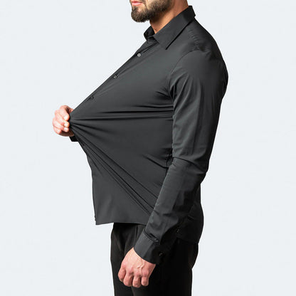 Pascal - Camicia Stretch per Uomo - Antirughe - Edizione Estiva