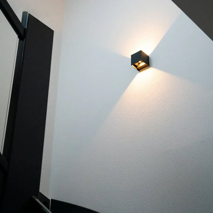 Marzelle - Lampada da parete di design Cube senza fili