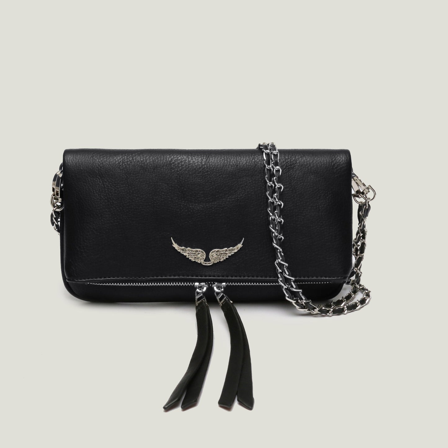 Elegante borsa a spalla con catena e design trapuntato – Borsa a tracolla stilosa per donne
