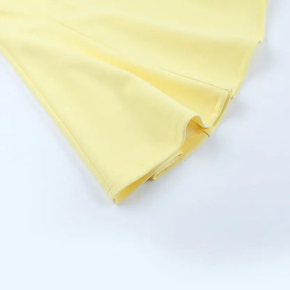 Elegante abito mini da donna con linea A – Abito estivo aderente con gonna svasata