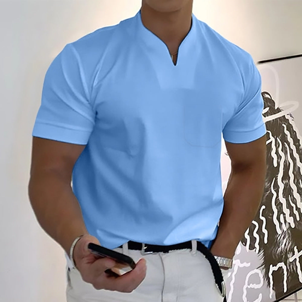 Honoré - T-Shirt da Uomo Business & Sport con Maniche Corte