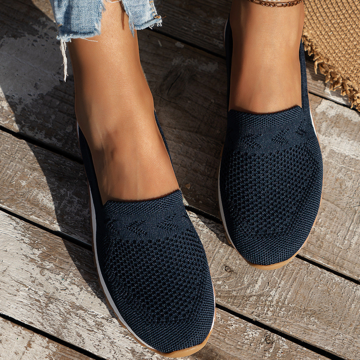 Maëvora - Scarpe Slip-On Ortopediche e Traspiranti per un Comfort Ottimale durante Lunghe Passeggiate e Gite in Città