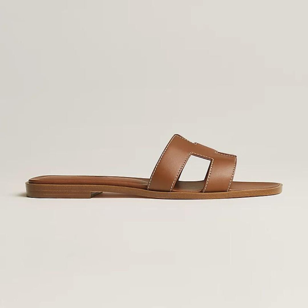 Eleganti Sandali Slide per Donna con Design a Cut-Out – Pantofole Estive Piatte
