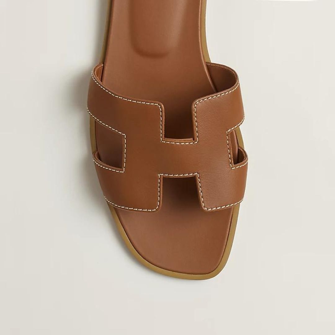 Eleganti Sandali Slide per Donna con Design a Cut-Out – Pantofole Estive Piatte