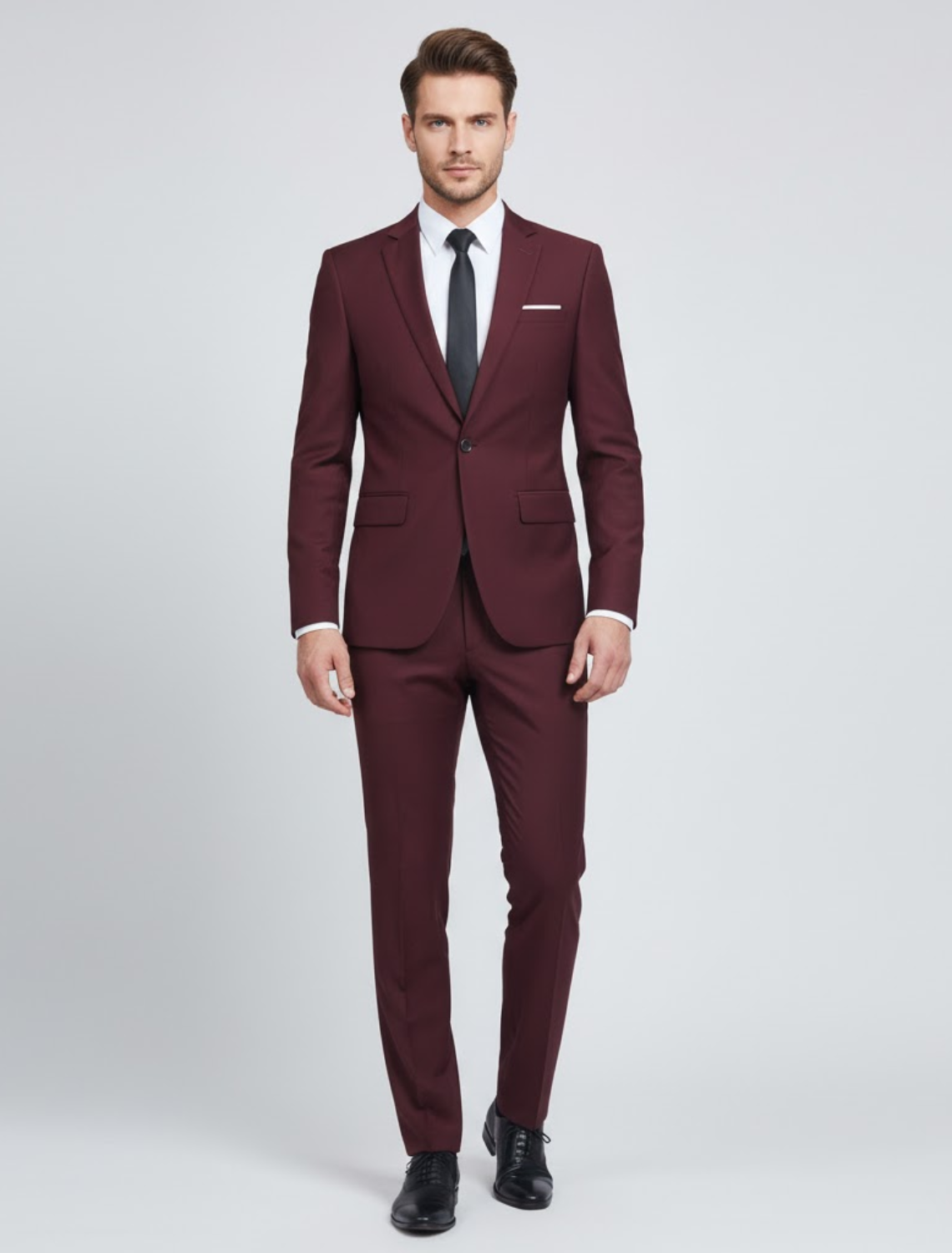 Elegante completo da uomo – Slim Fit due pezzi stiloso e senza tempo