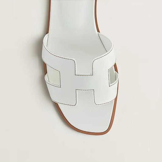 Eleganti Sandali Slide per Donna con Design a Cut-Out – Pantofole Estive Piatte