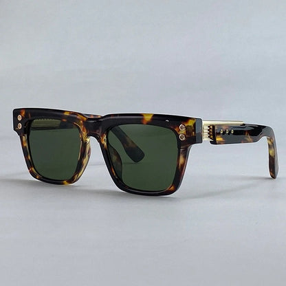 Occhiali da sole premium per uomini in design retro – Protezione UV400 & occhiali dichiarativi alla moda