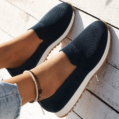 Maëvora - Scarpe Slip-On Ortopediche e Traspiranti per un Comfort Ottimale durante Lunghe Passeggiate e Gite in Città