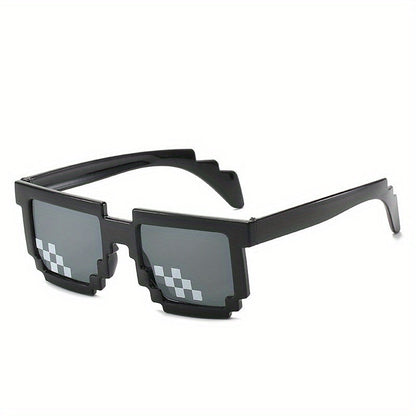 Occhiali da sole in stile Pixel Retro Gaming per donne – Occhiali dichiarativi UV400