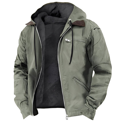 Armand - Elegante giacca da uomo con cappuccio e tasche