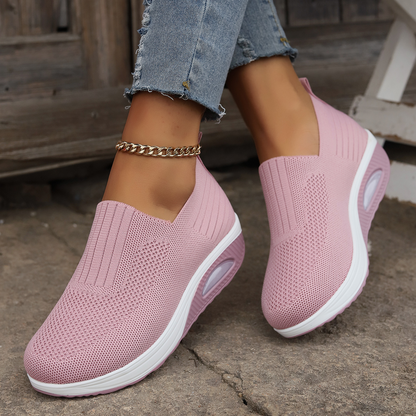 Sneaker ortopediche Slip-On per donne – Suola ad aria confortevole e alleviante