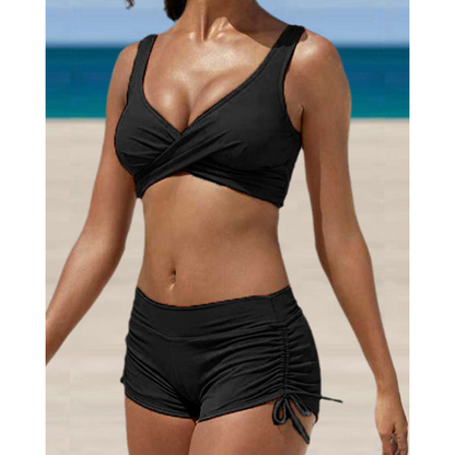 costume due pezzi sportivo donna