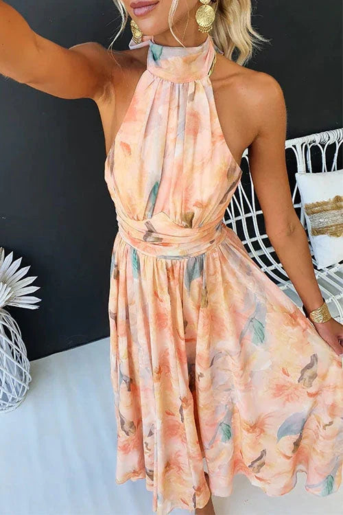 abito maxi donna elegante