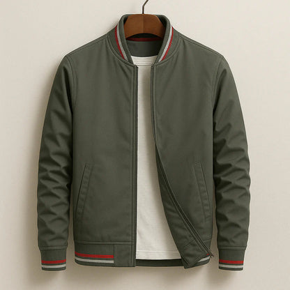 Marceau - Giacca sportiva primavera per uomo | Bomber con zip e protezione dal vento