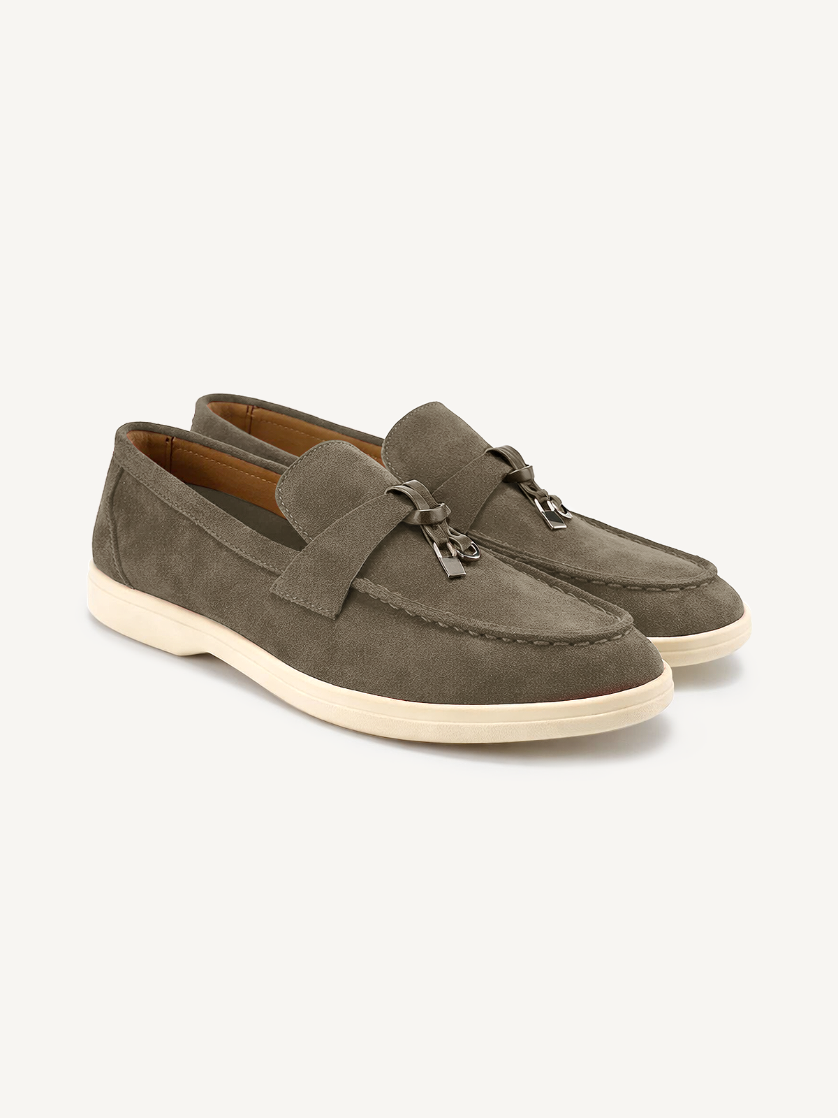 Elegante Slip-On Loafer per donne in camoscio – Comodo, Leggero & Stilosamente