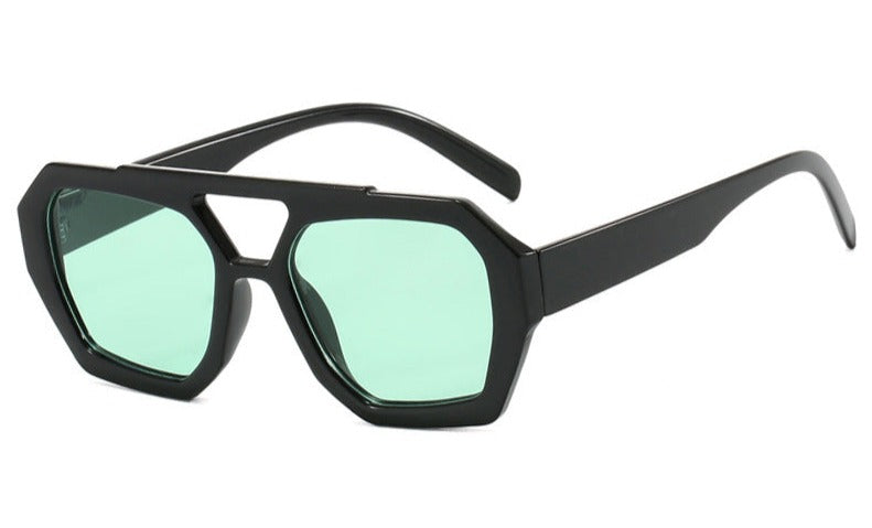 Occhiali da sole oversize per donne – Design geometrico e protezione UV400