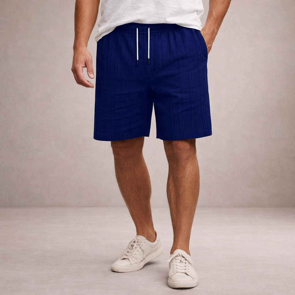 Pantaloni corti estivi casual per uomo con coulisse – Pantaloni leggeri per il tempo libero traspiranti e comodi