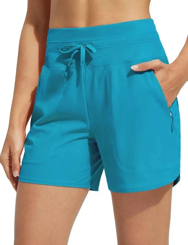 Shorts sportivi per donne – Pantaloni comodi per il tempo libero e l'allenamento con tasche