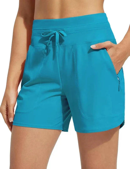 Shorts sportivi per donne – Pantaloni comodi per il tempo libero e l'allenamento con tasche