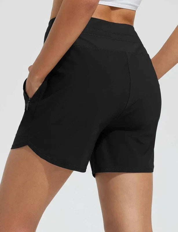 Shorts sportivi per donne – Pantaloni comodi per il tempo libero e l'allenamento con tasche