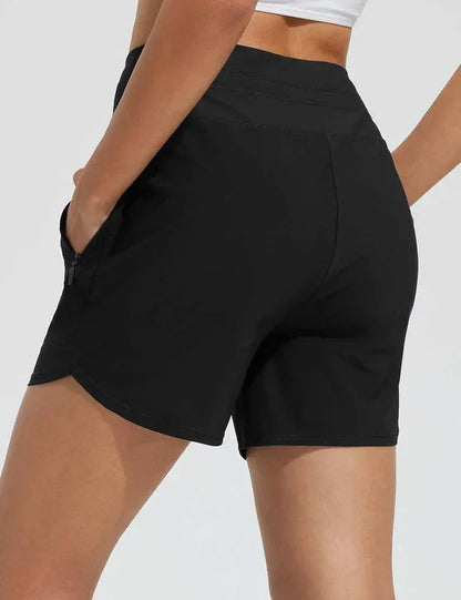 Shorts sportivi per donne – Pantaloni comodi per il tempo libero e l'allenamento con tasche