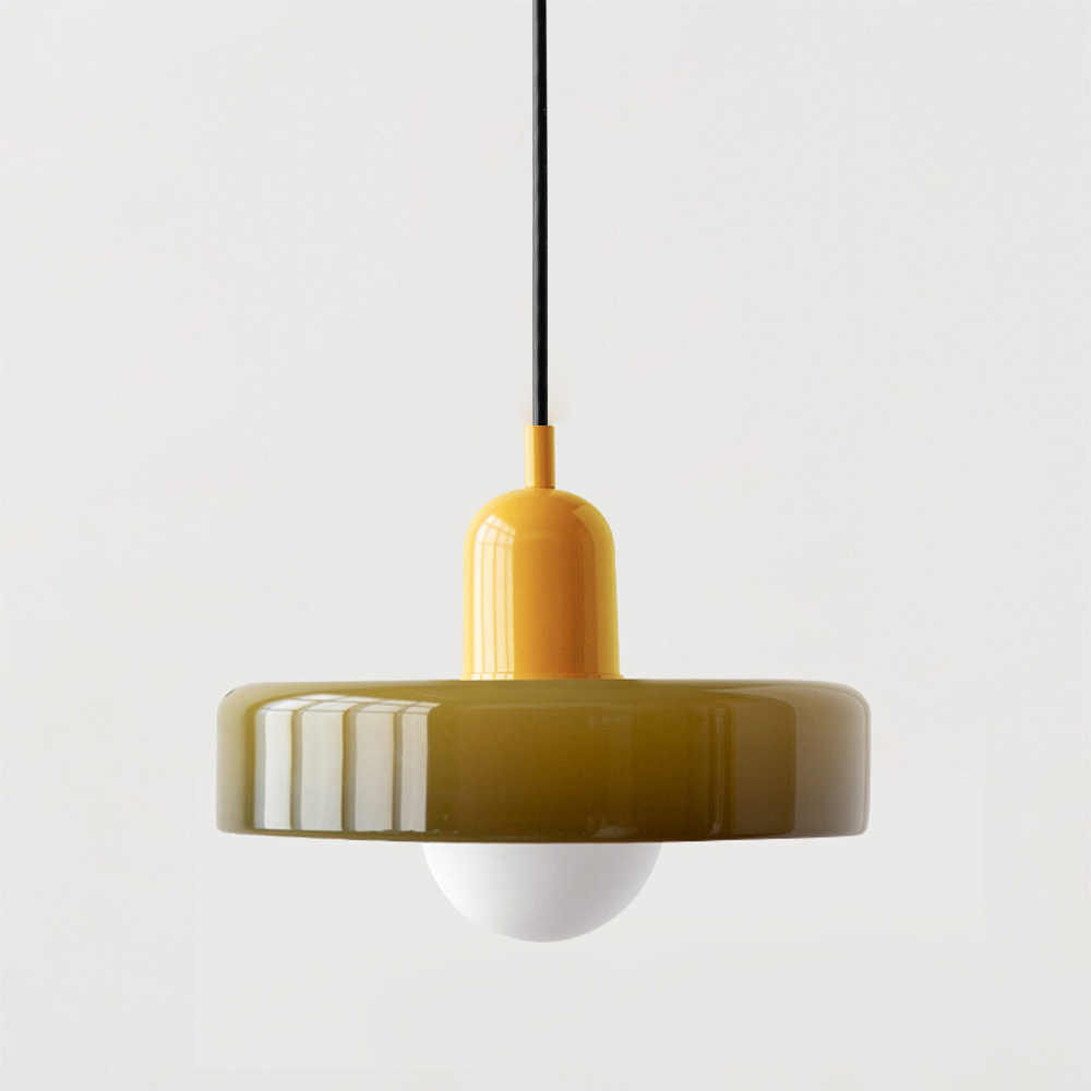 AtmosColor - Lampada a sospensione in vetro colorato