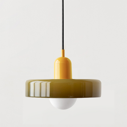 AtmosColor - Lampada a sospensione in vetro colorato