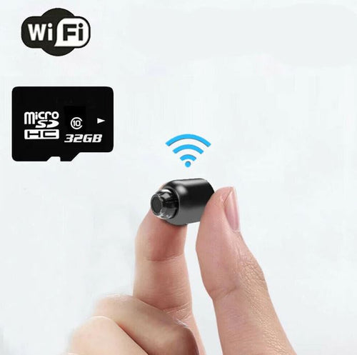 Survélia - Mini-Camera WiFi con Visione Notturna 1080P, Video e Audio