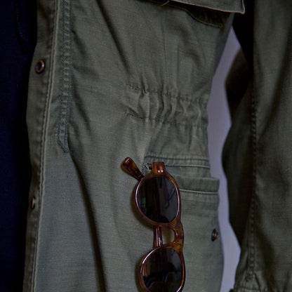 Nathan - Giacca Militare Elegante in Verde Scuro per Uomini | Design Senza Tempo