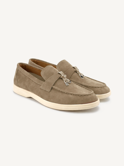 Elegante Slip-On Loafer per donne in camoscio – Comodo, Leggero & Stilosamente