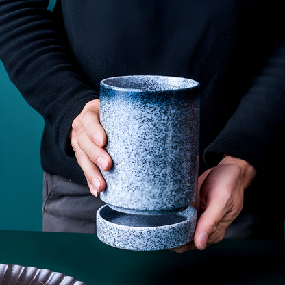 ClayAura - Portaposate in ceramica fatto a mano