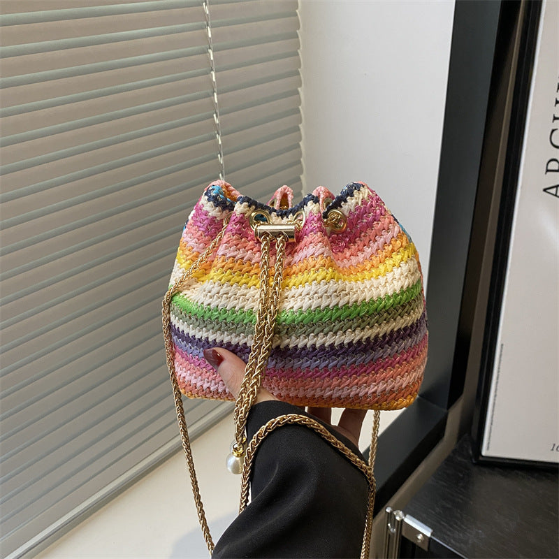 Ambrielle - Elegante Borsa Boho in Colori Brillanti