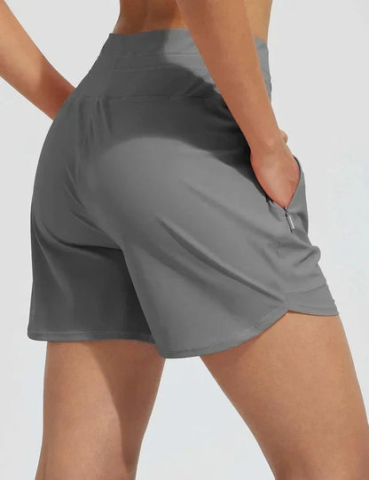 Shorts sportivi per donne – Pantaloni comodi per il tempo libero e l'allenamento con tasche