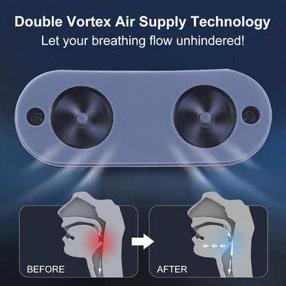 Respilux - Micro dispositivo CPAP per apnea notturna in viaggio e anti russamento – Alternativa al CPAP