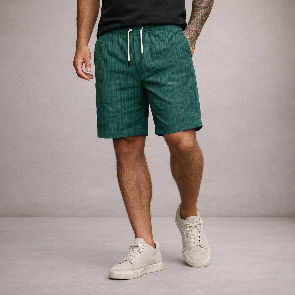 Pantaloni corti estivi casual per uomo con coulisse – Pantaloni leggeri per il tempo libero traspiranti e comodi