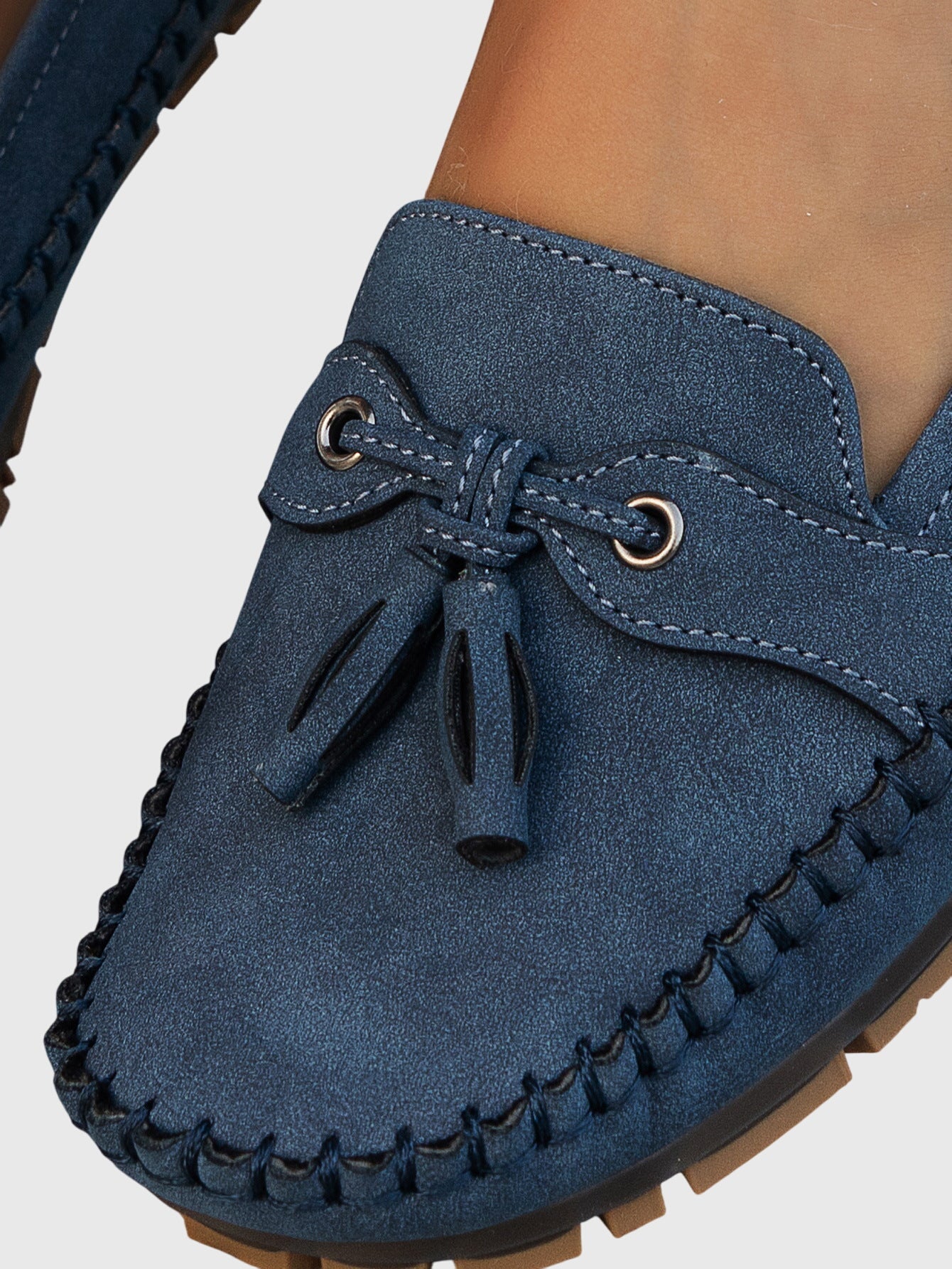 Mocassini da donna comodi in camoscio – Scarpe slip-on leggere per la vita quotidiana e il tempo libero