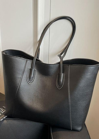 Ambrilys - Grande Shopper Classico in Pelle Vegana per Donne