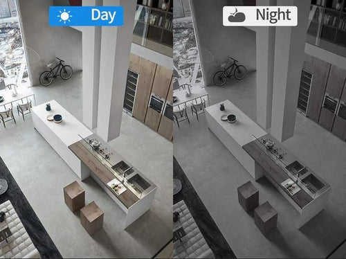Survélia - Mini-Camera WiFi con Visione Notturna 1080P, Video e Audio