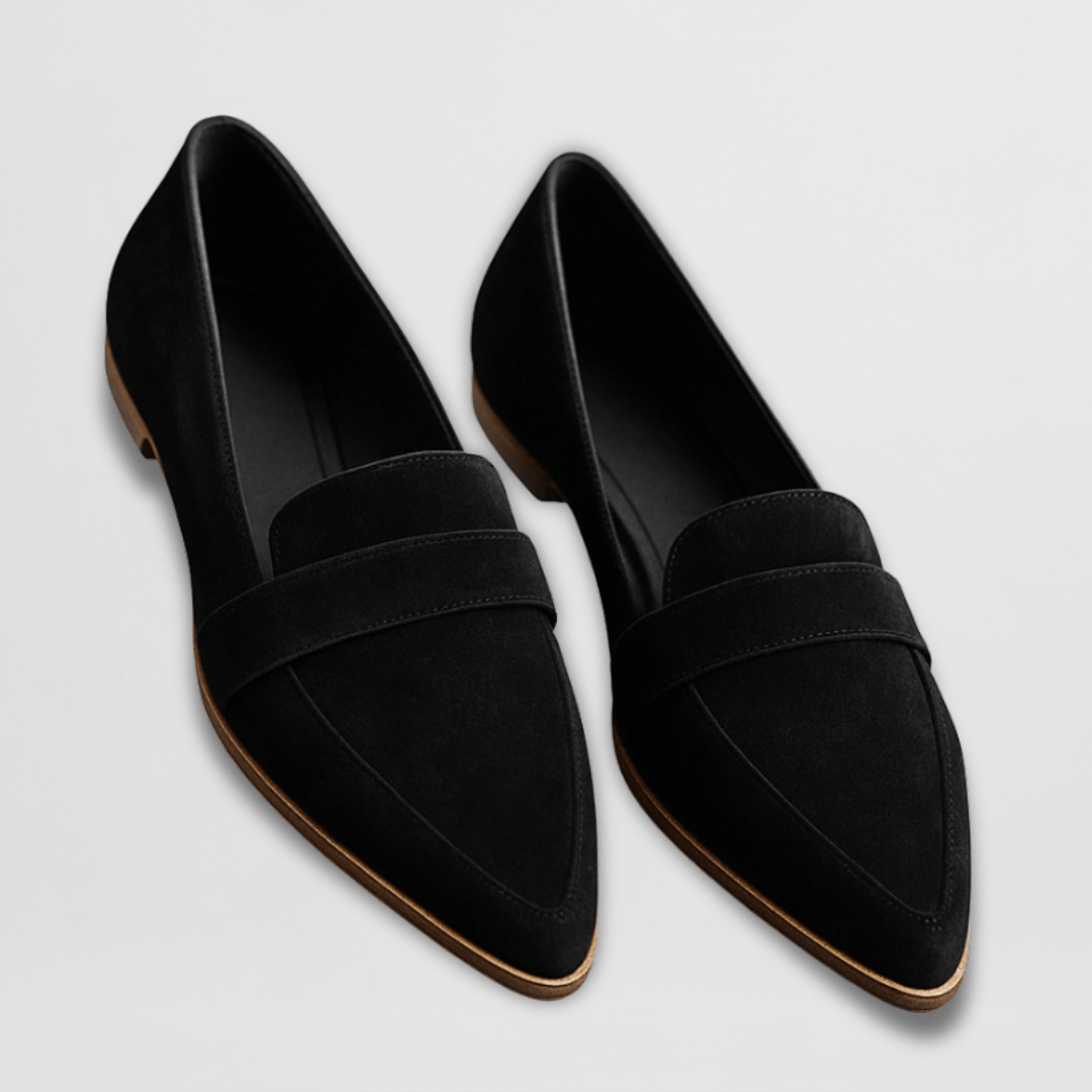 Elegante Mocassino con punta affusolata – Scarpe Slip-On comode per donne nella vita quotidiana e nel business