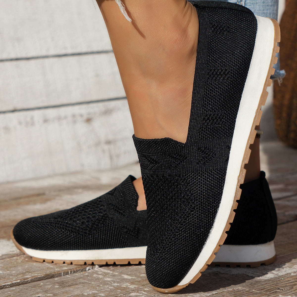 Maëvora - Scarpe Slip-On Ortopediche e Traspiranti per un Comfort Ottimale durante Lunghe Passeggiate e Gite in Città