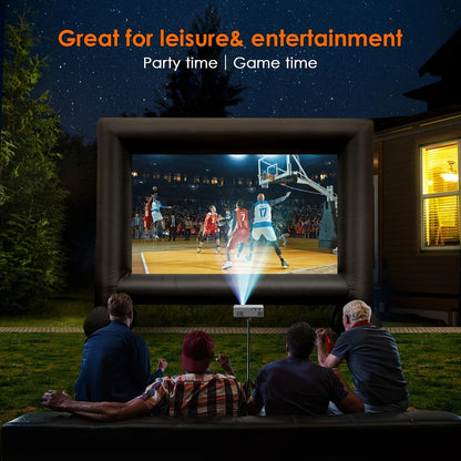 Luxivue - Mini-Proiettore Ultra Luminoso 3000 Lumen – Portatile, HDTV & USB, Ideale per Home Theater e Uso Esterno