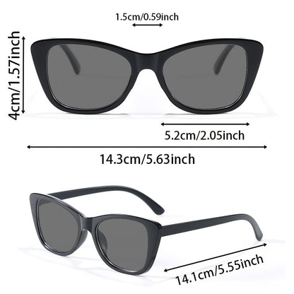 Elegante occhiali da sole Cat-Eye per donne – Protezione UV400 & Stile Streetwear senza tempo
