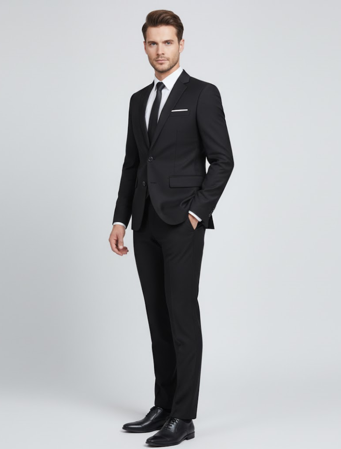 Elegante completo da uomo – Slim Fit due pezzi stiloso e senza tempo