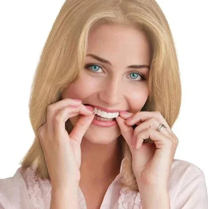 Brilliva - Clip-On Dentali Immediati per Denti Superiori e Inferiori