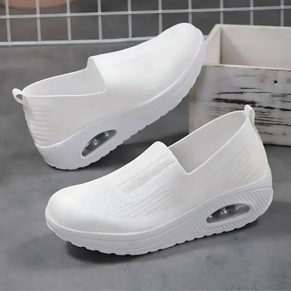 Sneaker ortopediche Slip-On per donne – Suola ad aria confortevole e alleviante