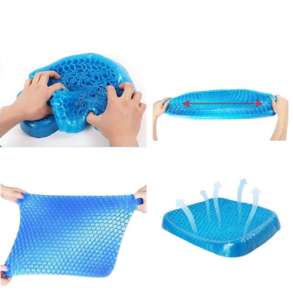 RelaxDos - Cuscino in Gel Ortodontico per il Coccige e la Schiena